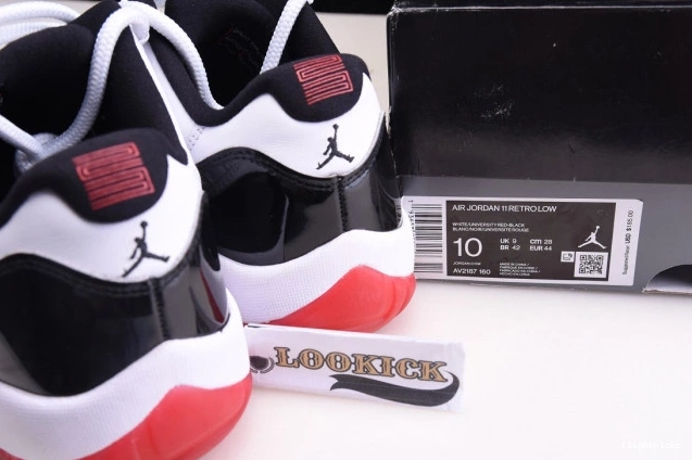 Retro AV2187-160 Low Jordan 11 Air Concord Bred 0720